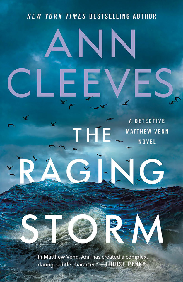 The Raging Storm: A Detective Matthew Venn Novel (Matthew Venn series #3) book cover by Ann Cleeves
