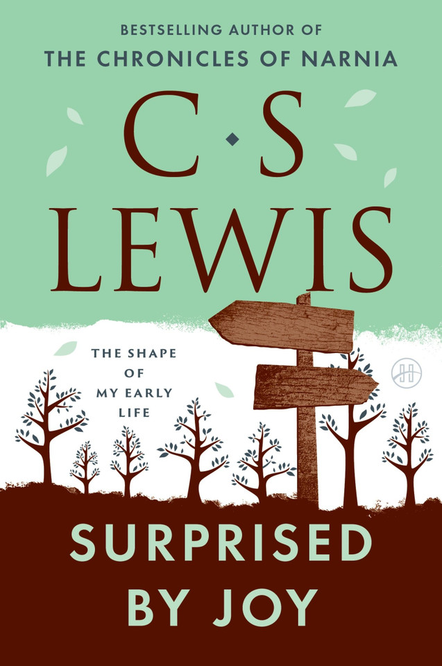 Surprised by Joy: The Shape of My Early Life book cover by C. S. Lewis