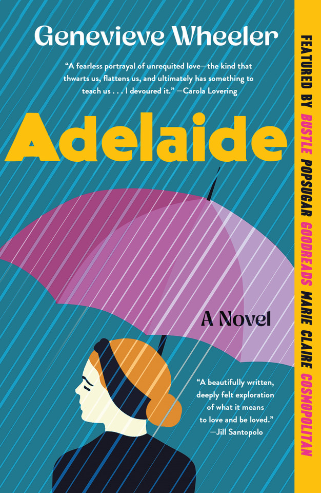 Adelaide: A Novel book cover by Genevieve Wheeler