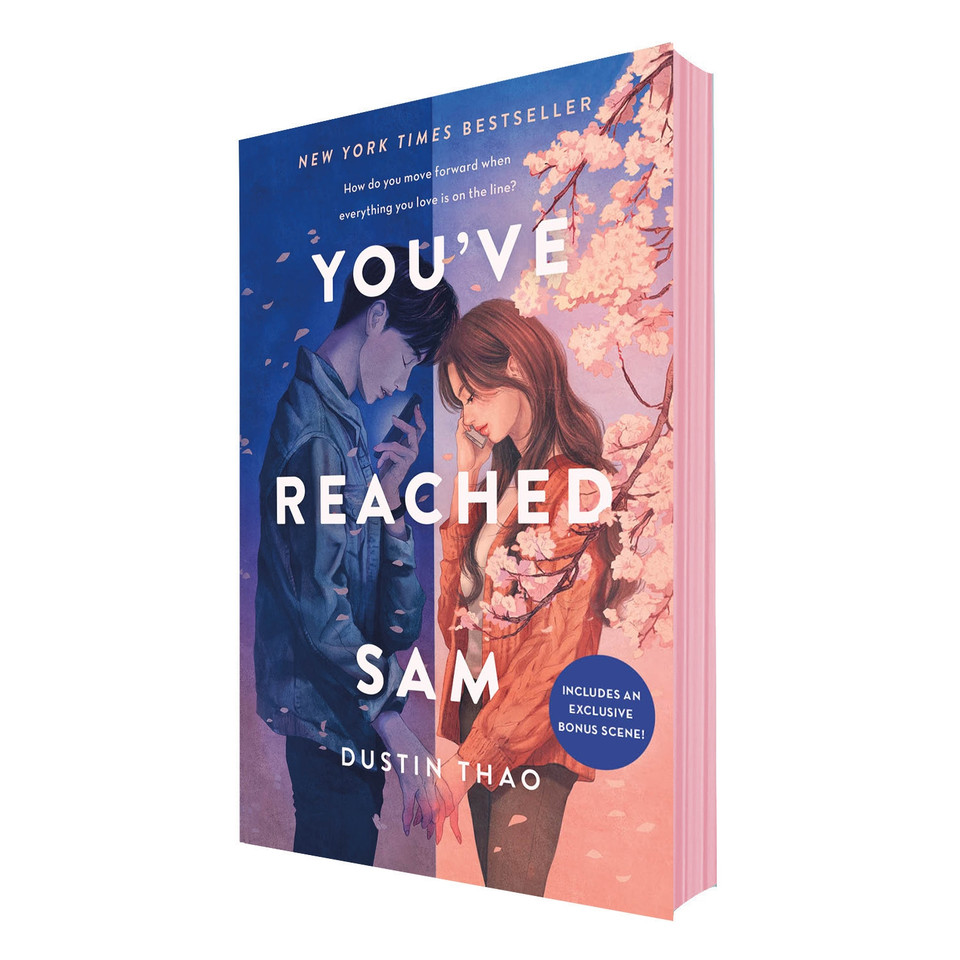 You've Reached Sam: A Novel book cover by Dustin Thao