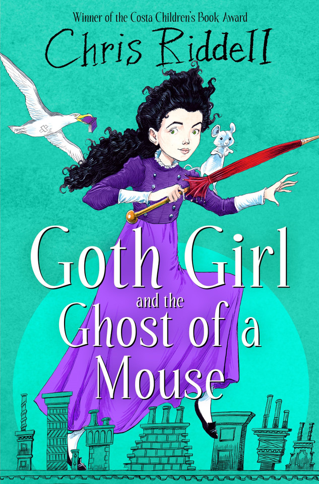 Goth Girl and the Ghost of a Mouse (Goth Girl) book cover by Chris Riddell