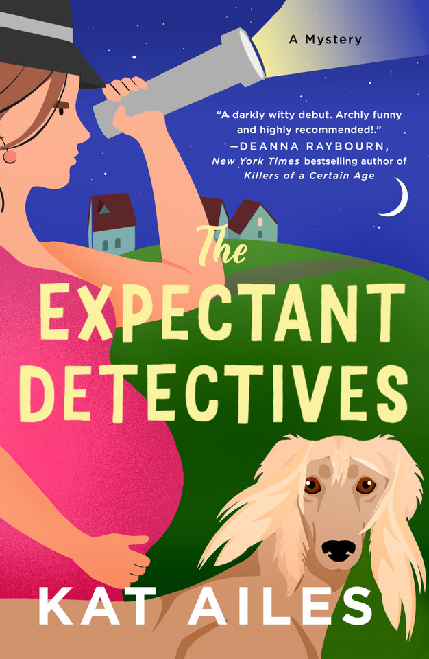 The Expectant Detectives: A Novel (Expectant Detectives Mystery #1) book cover by Kat Ailes