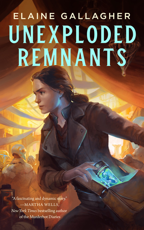 Unexploded Remnants book cover by Elaine Gallagher