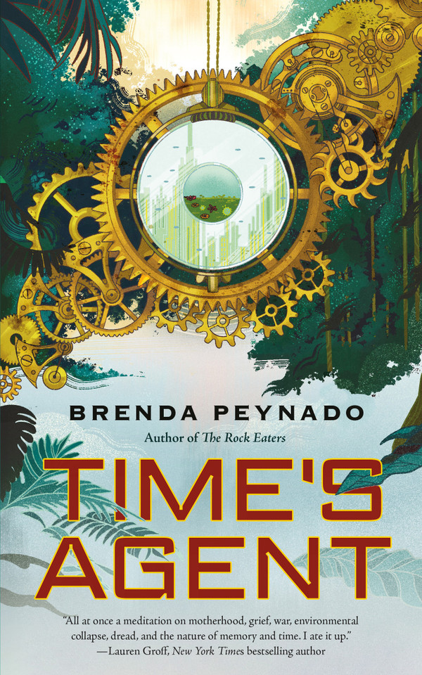Time's Agent book cover by Brenda Peynado