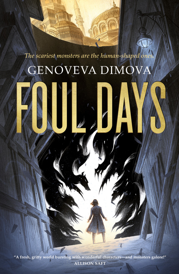 Foul Days book cover by Genoveva Dimova