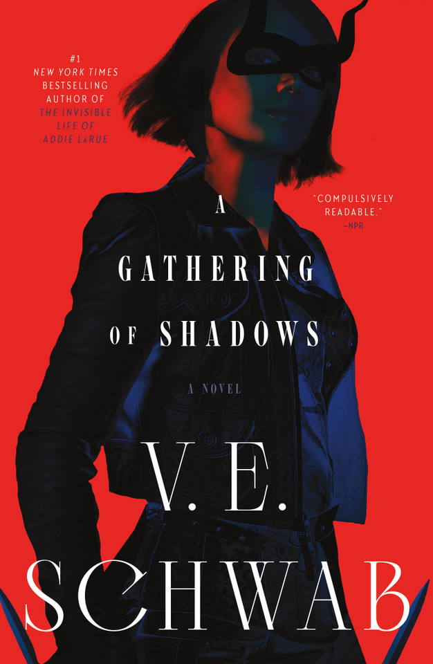 A Gathering of Shadows: A Novel (Shades of Magic #2) book cover by V. E. Schwab
