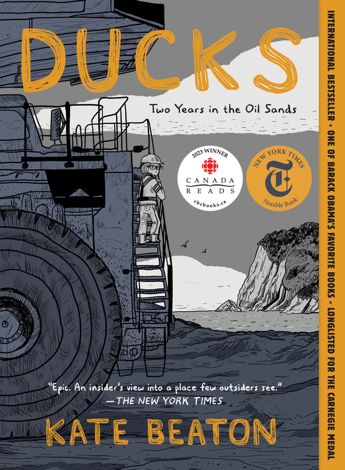 Ducks: Two Years in the Oil Sands book cover by Kate Beaton