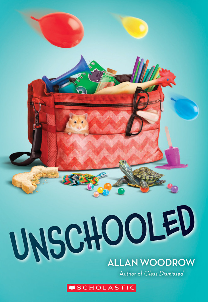 Unschooled book cover by Allan Woodrow