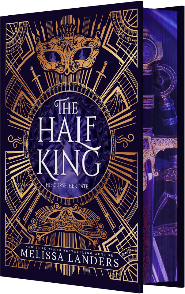 The Half King (Deluxe Limited Edition) book cover by Melissa Landers
