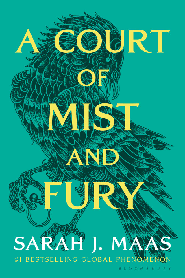 A Court of Mist and Fury book cover by Sarah J. Maas