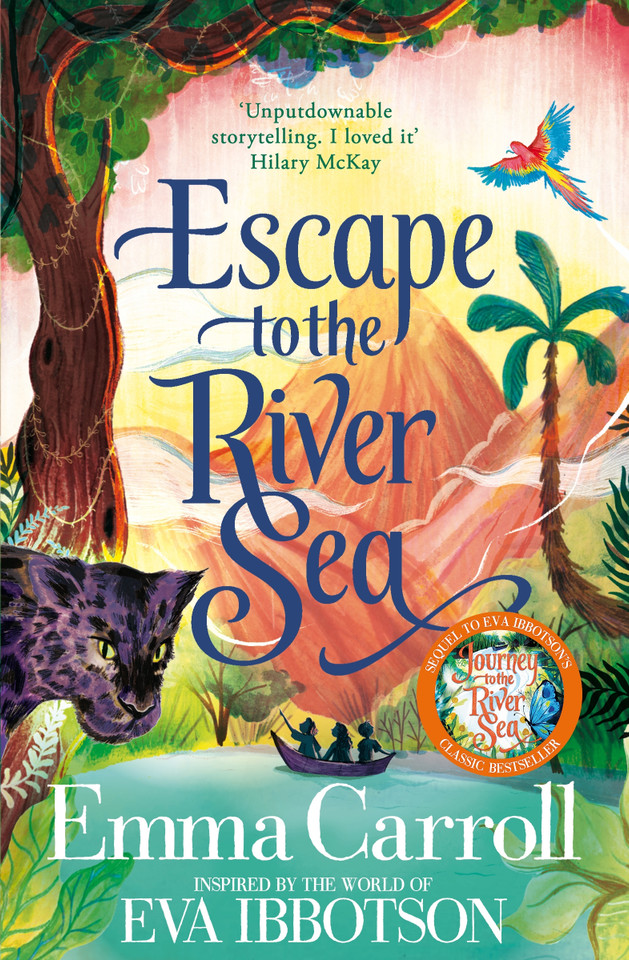 Escape to the River Sea book cover by Emma Carroll