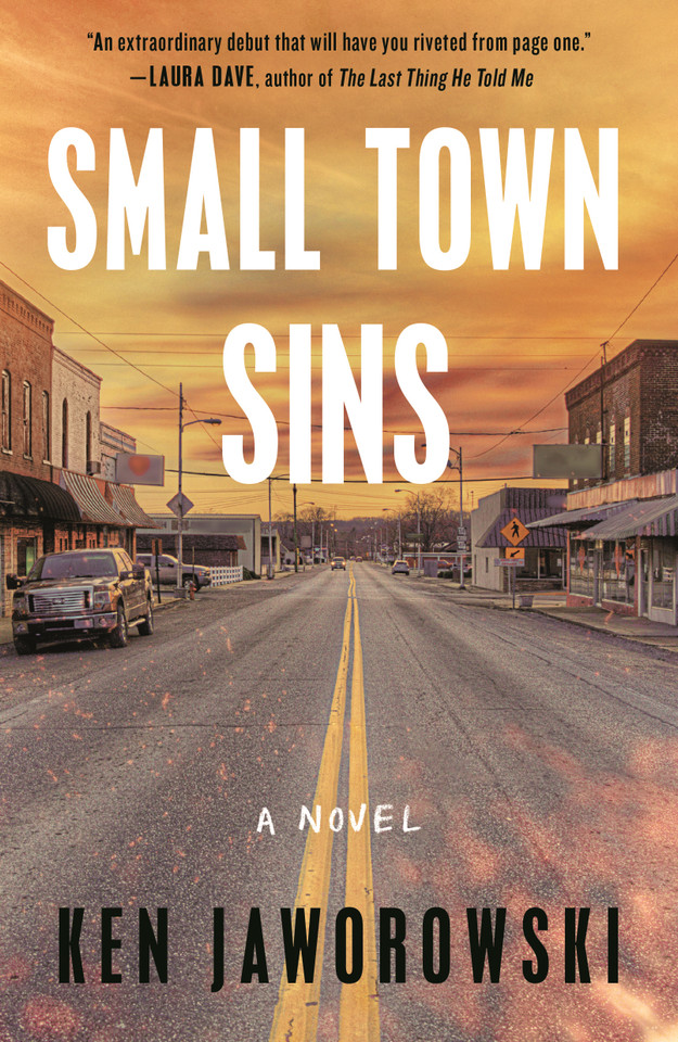 Small Town Sins: A Novel book cover by Ken Jaworowski