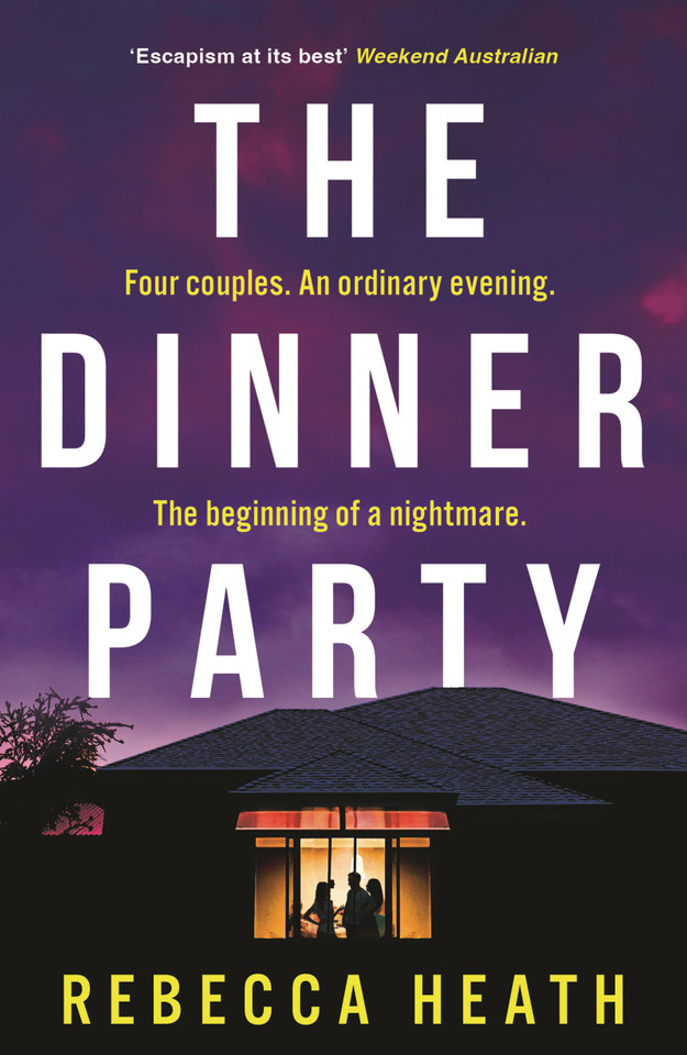 The Dinner Party book cover by Rebecca Heath