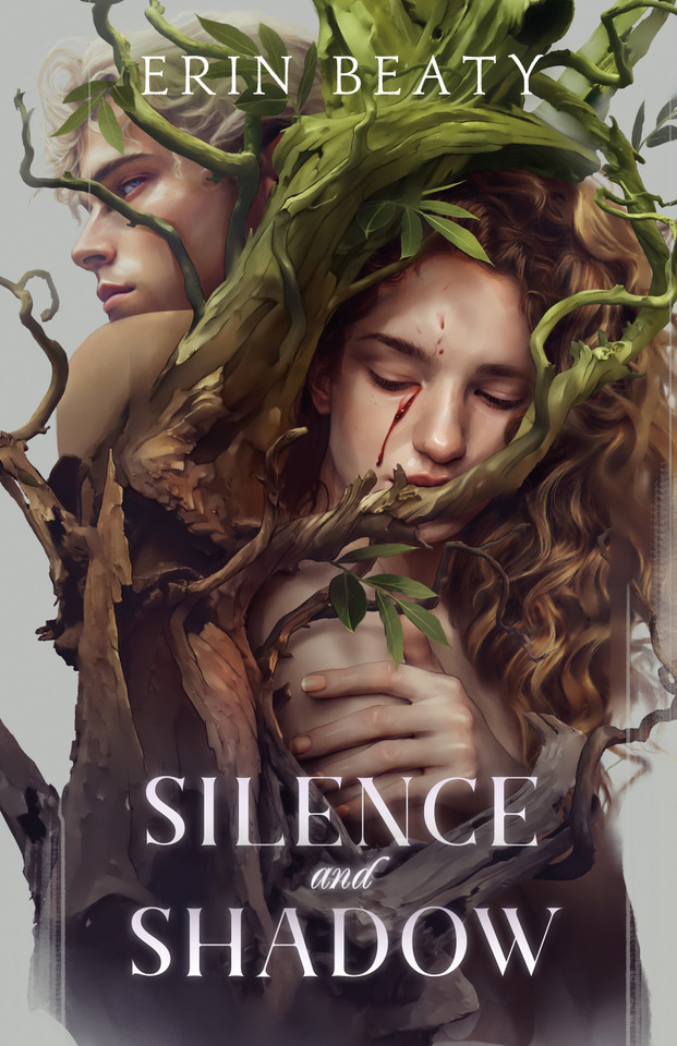Silence and Shadow (Blood and Moonlight #2) book cover by Erin Beaty