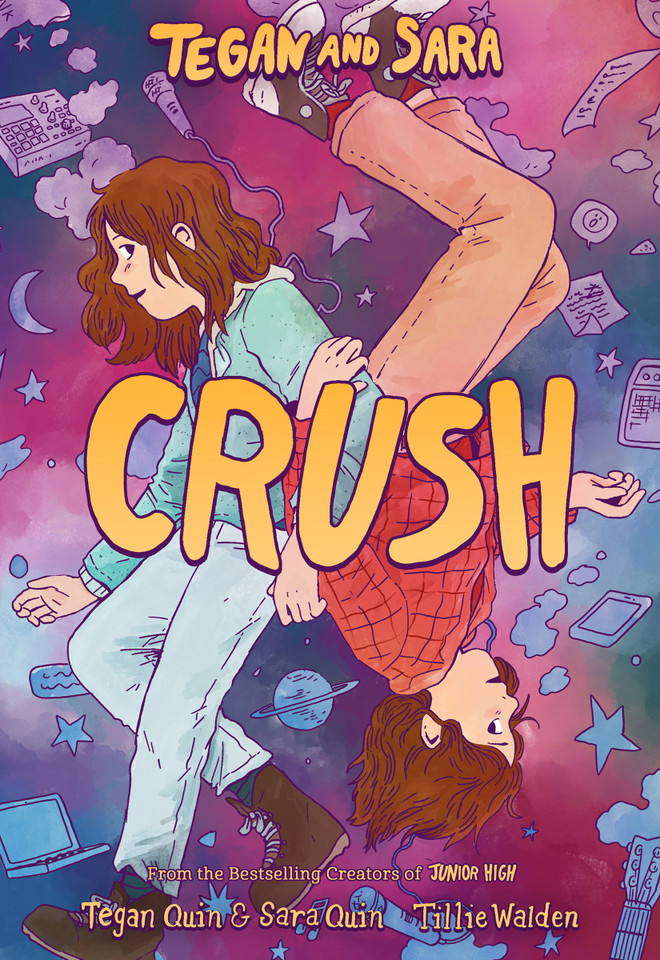 Tegan and Sara: Crush (Tegan and Sara #2) book cover by Tegan Quin, Sara Quin