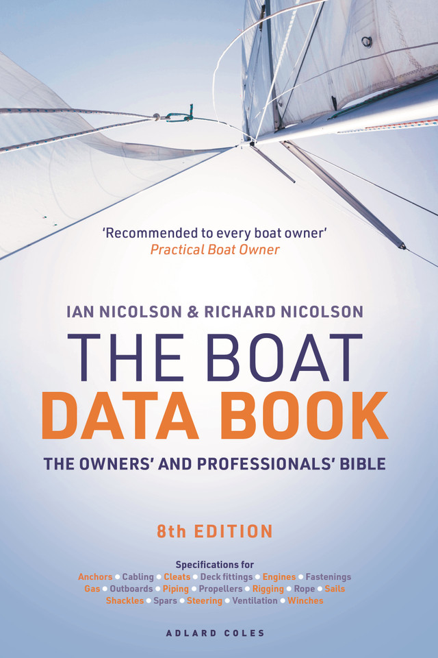 The Boat Data Book 8th Edition: The Owners' and Professionals' Bible book cover by Ian Nicolson, Richard Nicolson