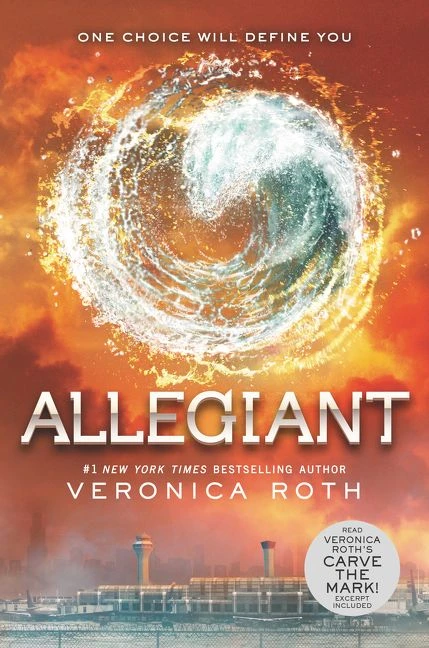 Allegiant (Divergent Series #3) book cover by Veronica Roth