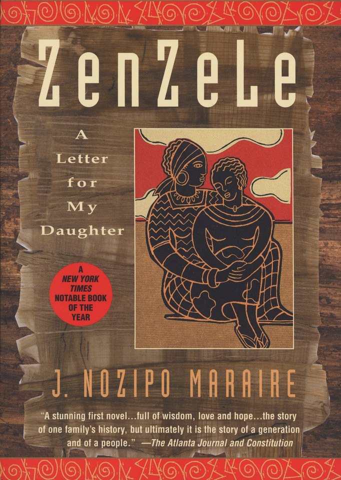 Zenzele: A Letter for My Daughter book cover by J. Nozipo Maraire