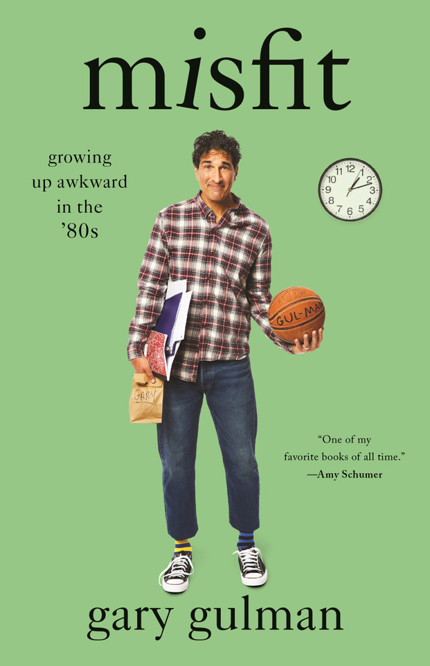 Misfit: Growing Up Awkward in the '80s book cover by Gary Gulman