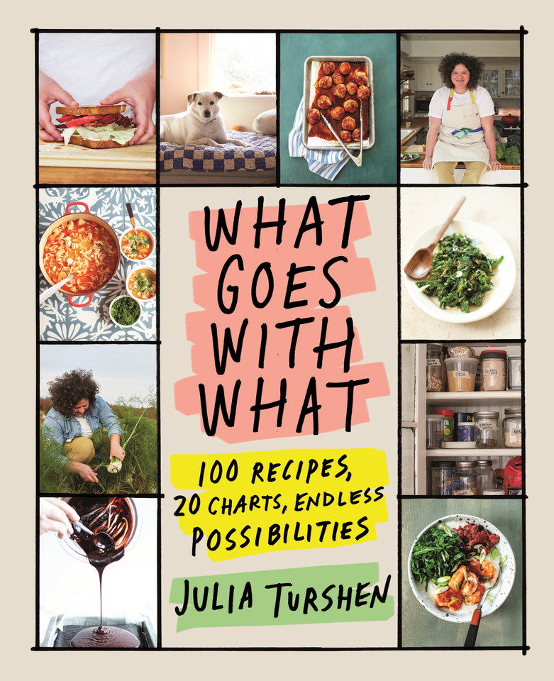 What Goes with What: 100 Recipes, 20 Charts, Endless Possibilities book cover by Julia Turshen