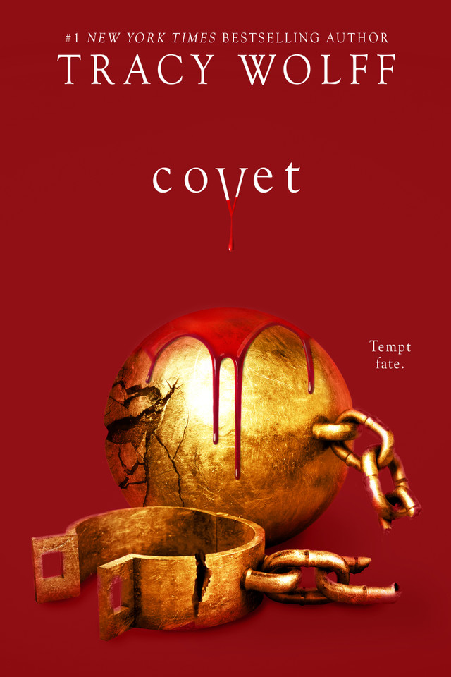 Covet: An Epic Dark Academia Paranormal Romance (Crave #3) book cover by Tracy Wolff