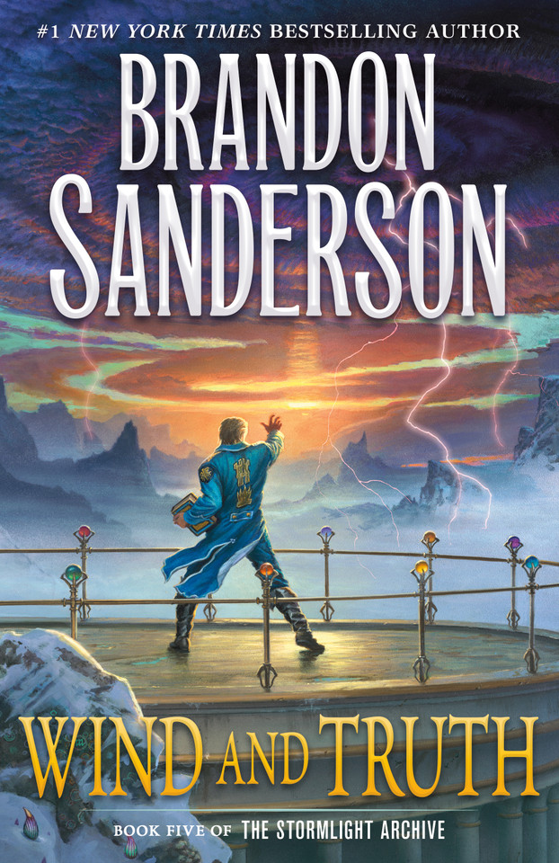 Wind and Truth: Book Five of the Stormlight Archive book cover by Brandon Sanderson