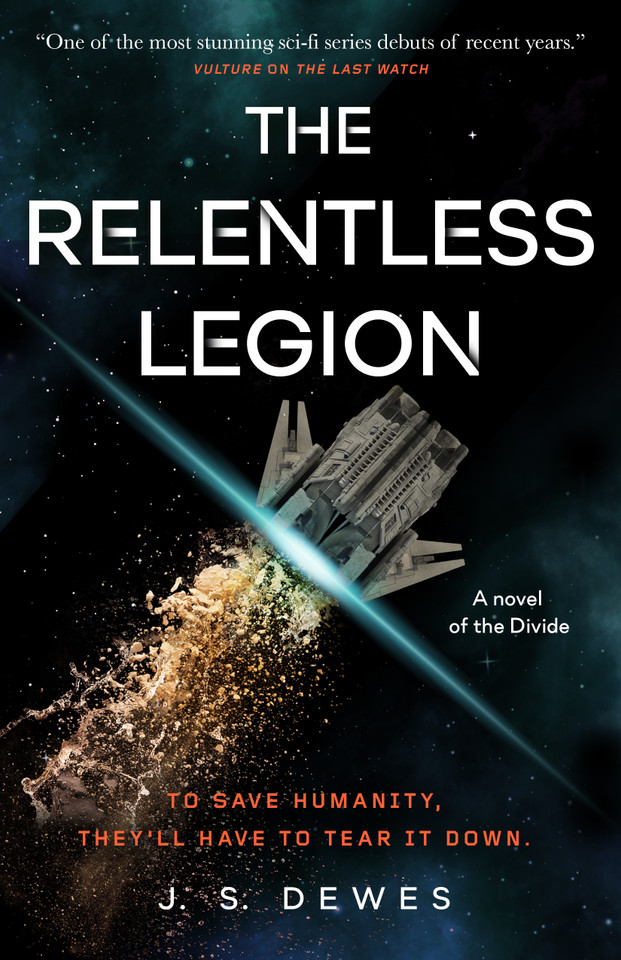 The Relentless Legion book cover by J. S. Dewes