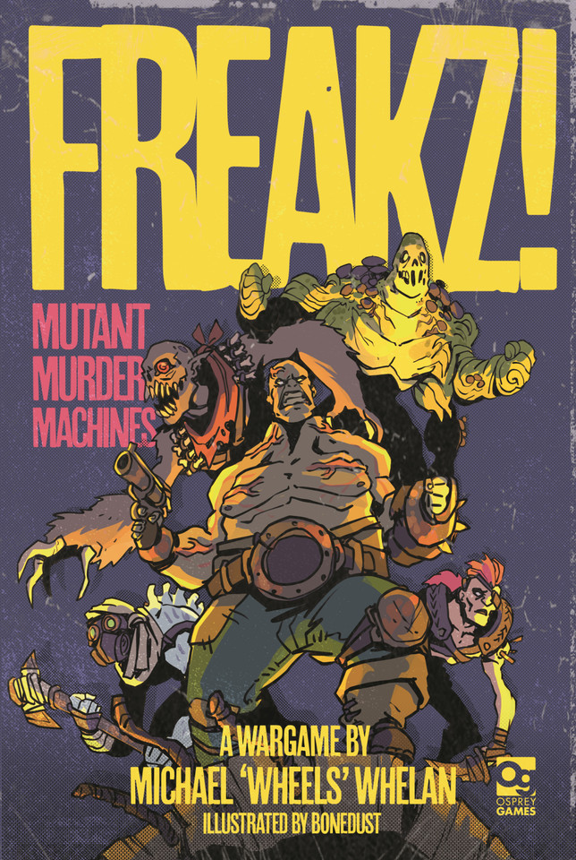 FREAKZ!: Mutant Murder Machines book cover by Michael Whelan