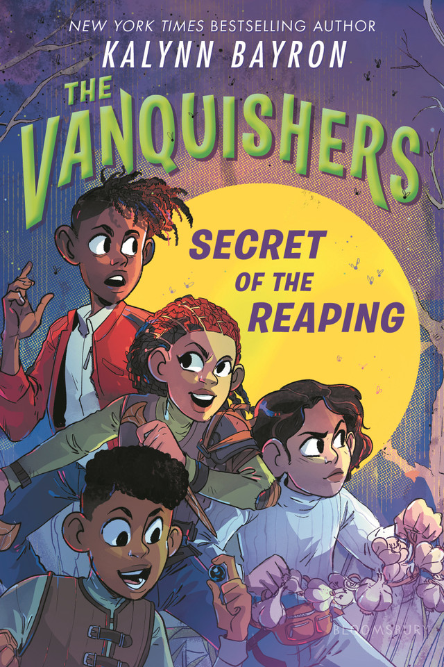 The Vanquishers: Secret of the Reaping book cover by Kalynn Bayron