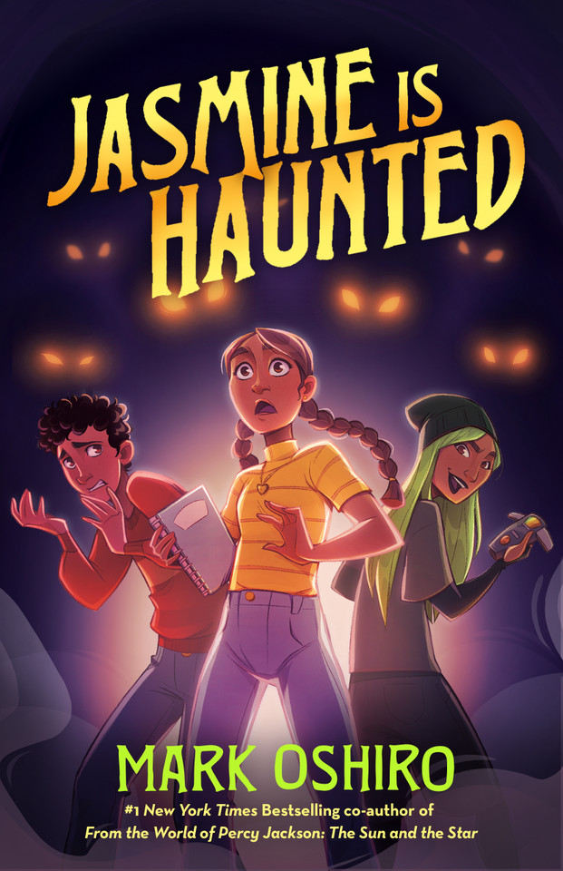 Jasmine Is Haunted book cover by Mark Oshiro