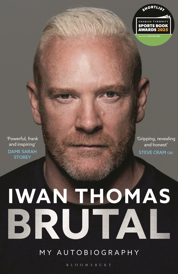 Brutal: My Autobiography book cover by Iwan Thomas