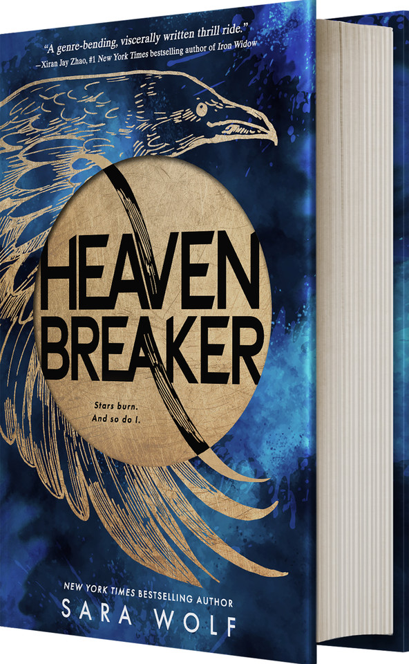 Heavenbreaker (Standard Edition) book cover by Sara Wolf