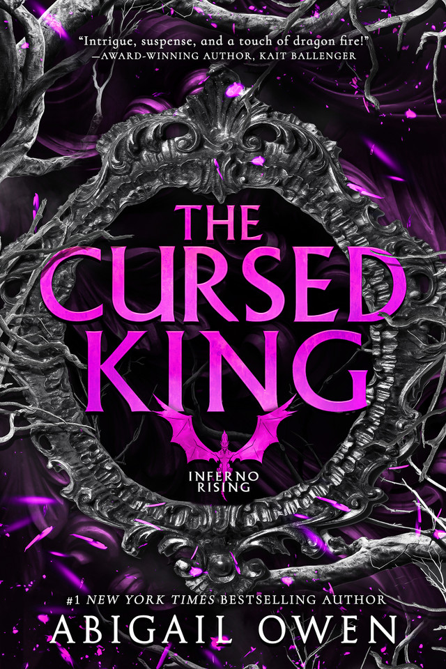 The Cursed King (Inferno Rising #4) book cover by Abigail Owen