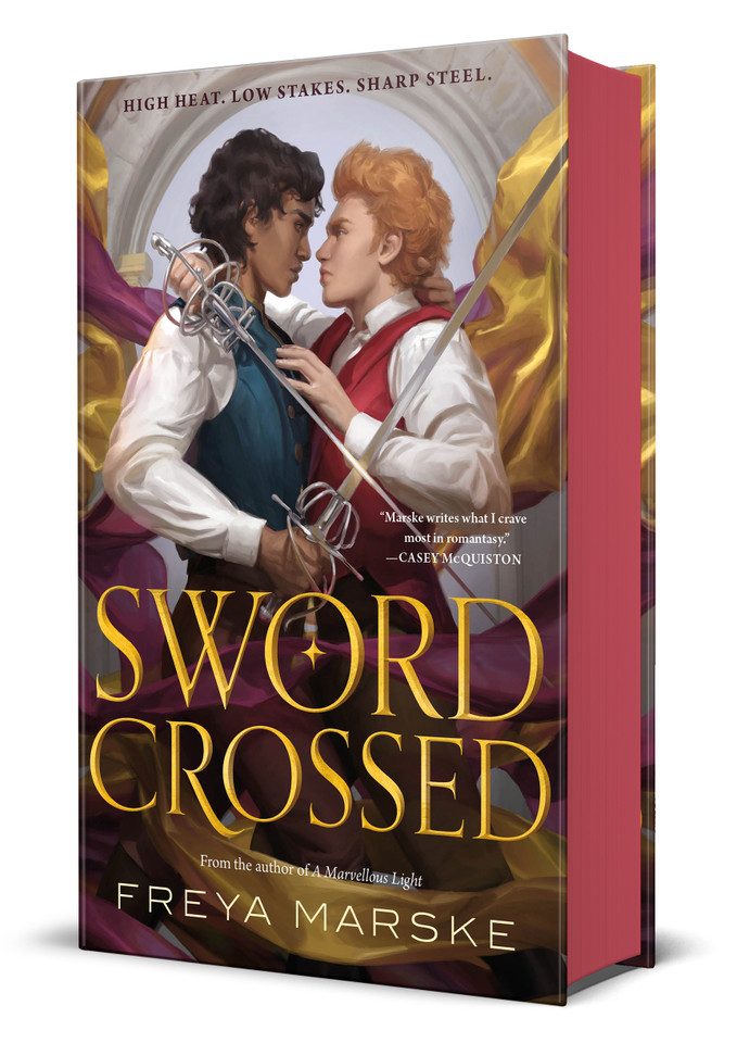 Swordcrossed book cover by Freya Marske