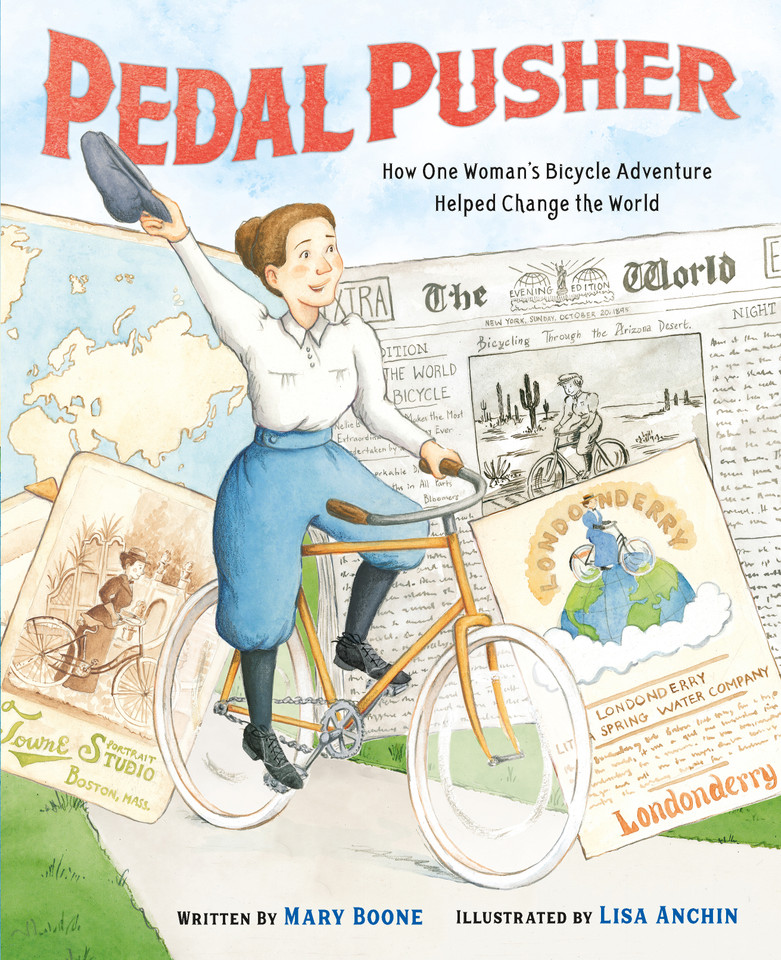 Pedal Pusher: How One Woman’s Bicycle Adventure Helped Change the World book cover by Mary Boone