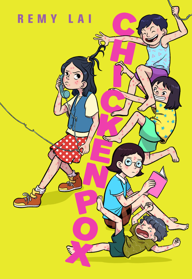 Chickenpox book cover by Remy Lai