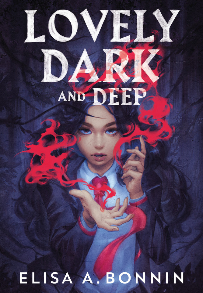 Lovely Dark and Deep book cover by Elisa A. Bonnin