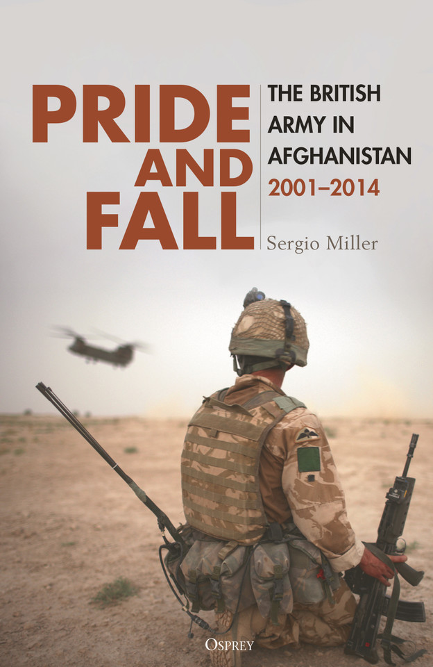Pride and Fall: The British Army in Afghanistan, 2001–2014 book cover by Sergio Miller