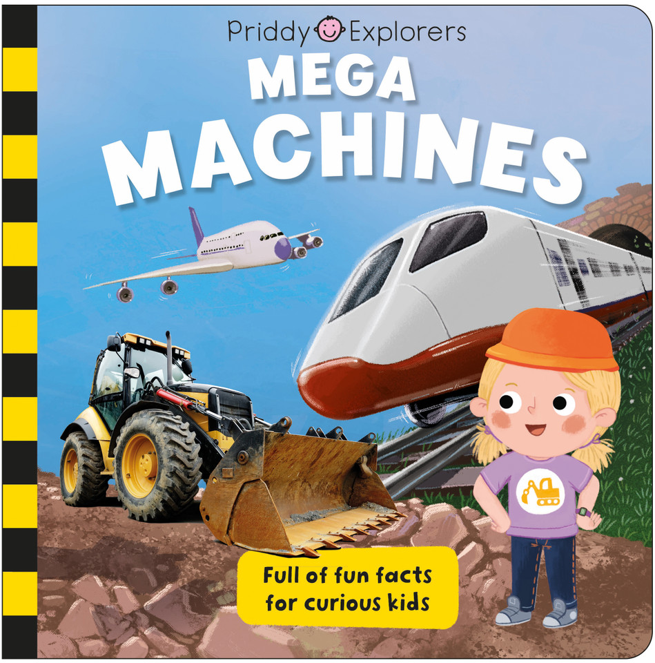 Priddy Explorers: Mega Machines (Priddy Explorers) book cover by Roger Priddy, Priddy Books