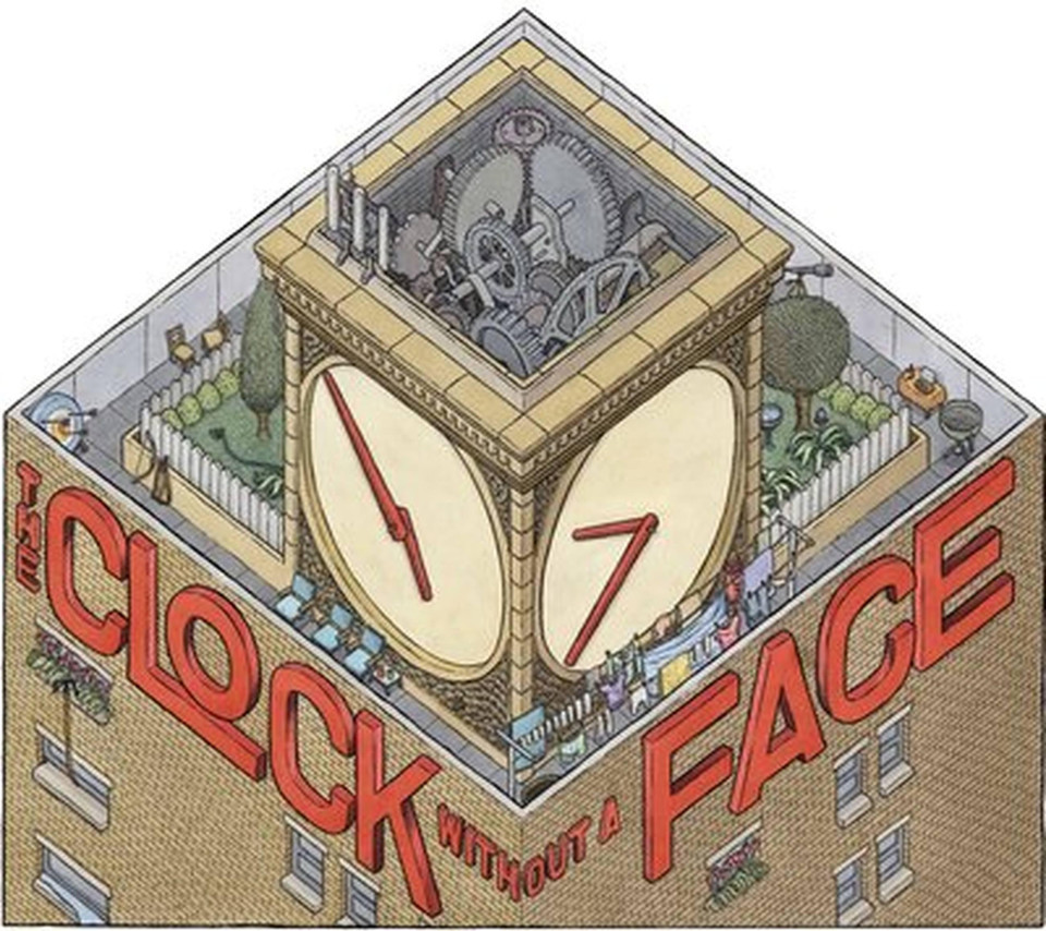 The Clock Without a Face book cover by Gus Twintig