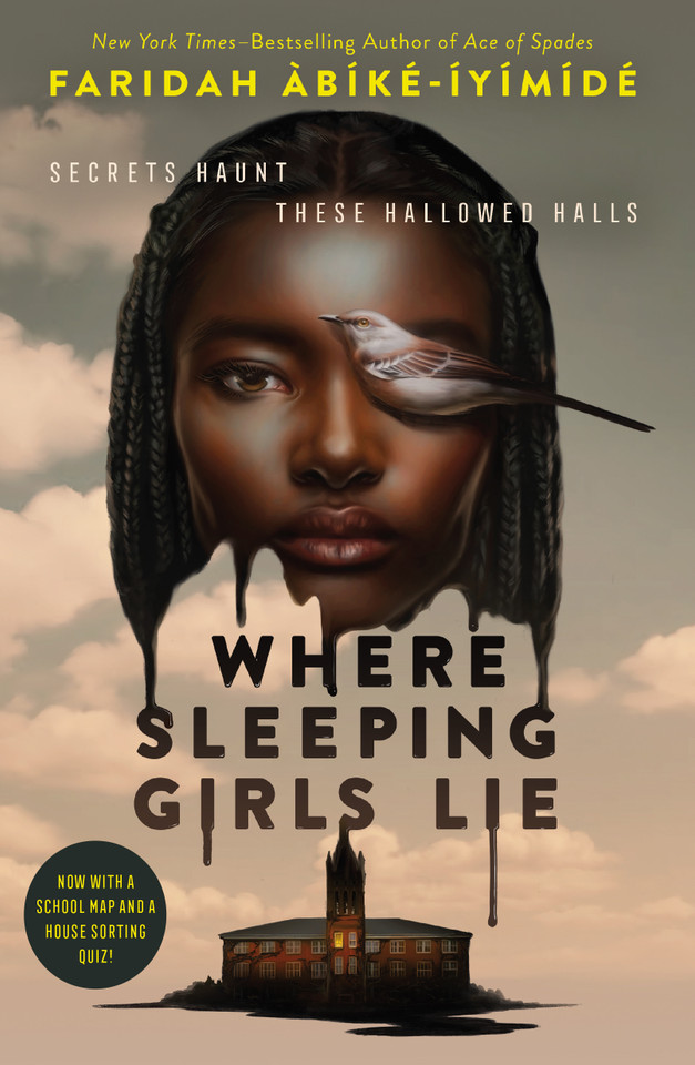 Where Sleeping Girls Lie book cover by Faridah Àbíké-Íyímídé