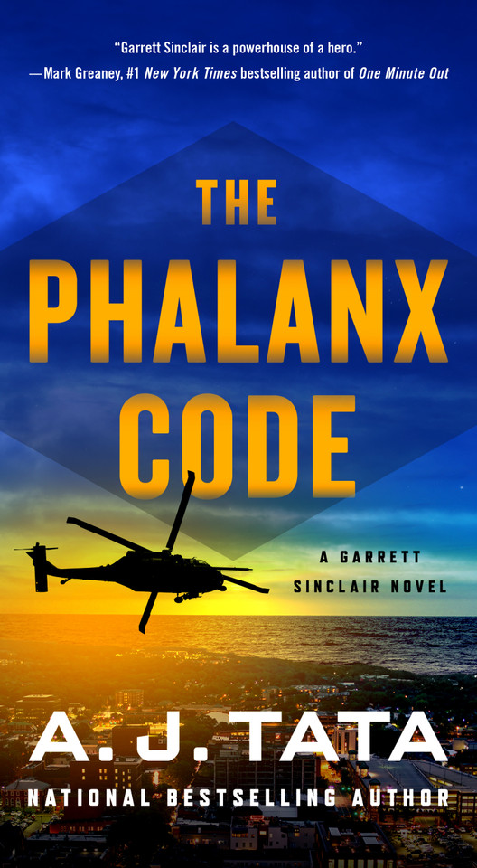 The Phalanx Code: A Garrett Sinclair Novel (Garrett Sinclair #3) book cover by A. J. Tata