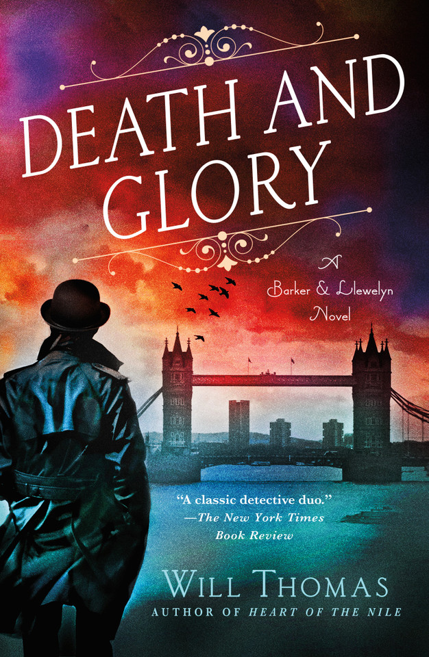Death and Glory: A Barker & Llewelyn Novel book cover by Will Thomas