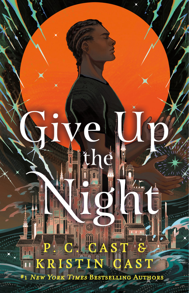 Give Up the Night (Moonstruck #2) book cover by P. C. Cast, Kristin Cast