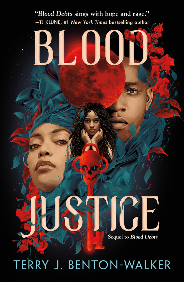 Blood Justice (Blood Debts #2) book cover by Terry J. Benton-Walker