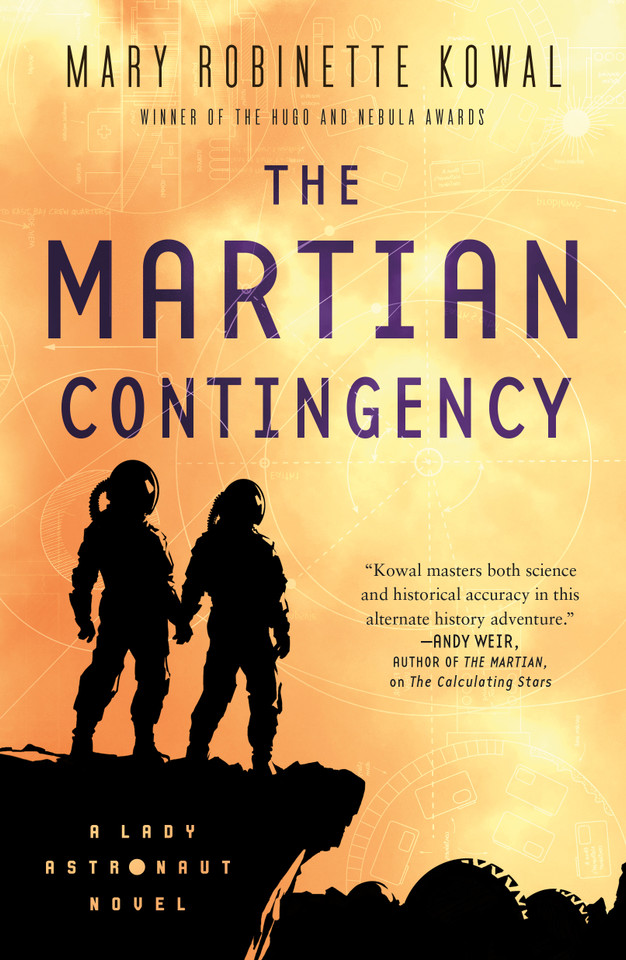 The Martian Contingency: A Lady Astronaut Novel (Lady Astronaut #4) book cover by Mary Robinette Kowal