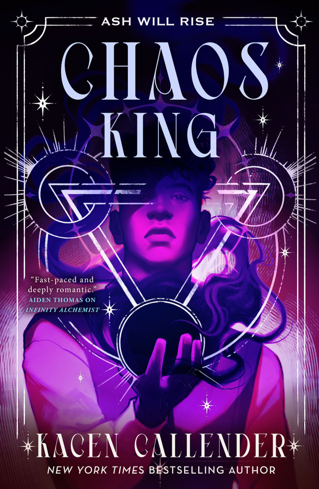 Chaos King (Infinity Alchemist #2) book cover by Kacen Callender