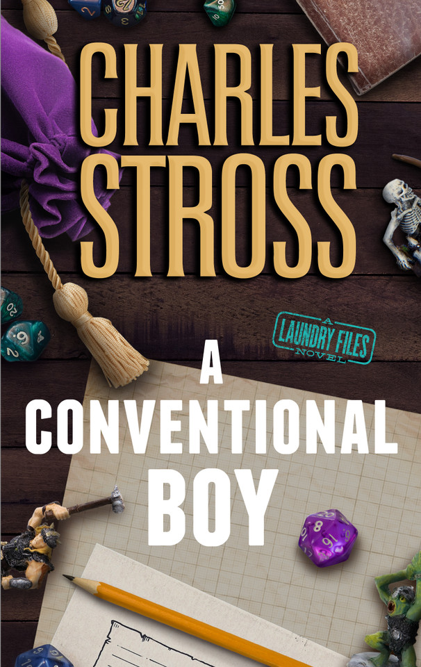 A Conventional Boy: A Laundry Files Novel (Laundry Files #13) book cover by Charles Stross