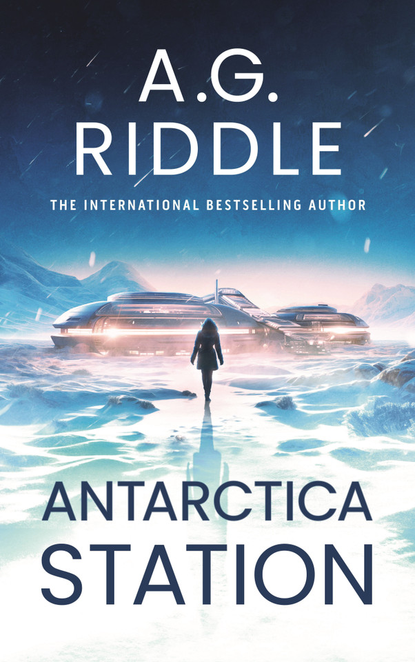 Antarctica Station book cover by A.G. Riddle