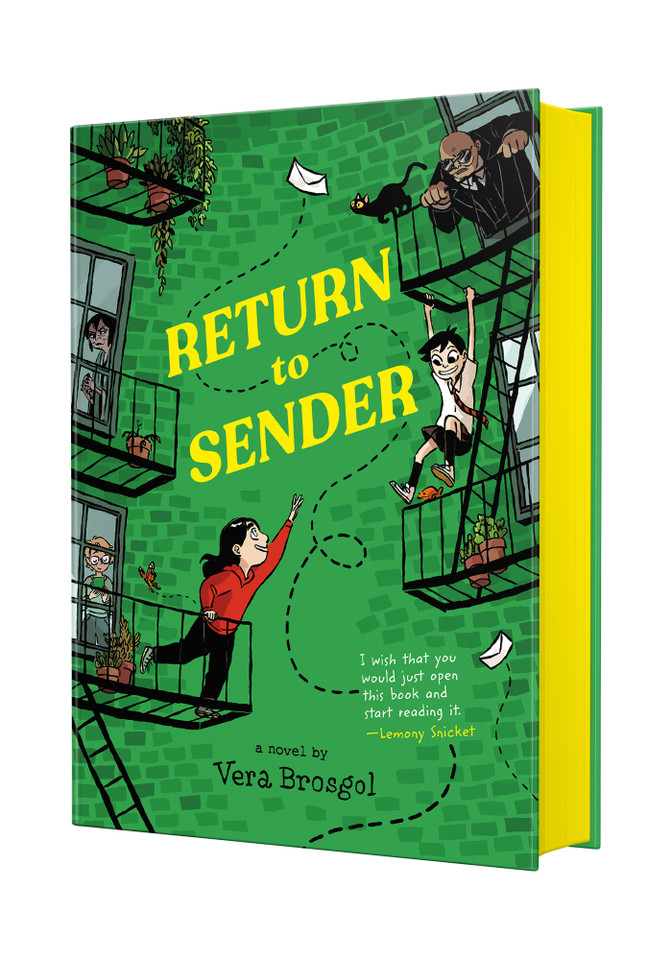 Return to Sender: A Novel book cover by Vera Brosgol